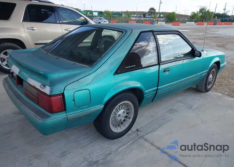 1993 Ford Mustang Lx из США, поврежденный, VIN 1FACP41M4PF182204